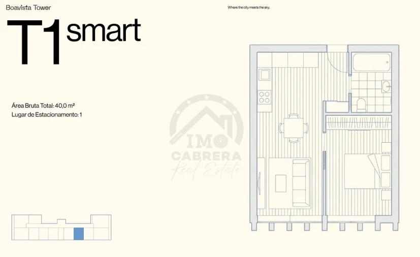 Apartamento T1 para Venda em Ramalde Foto 12