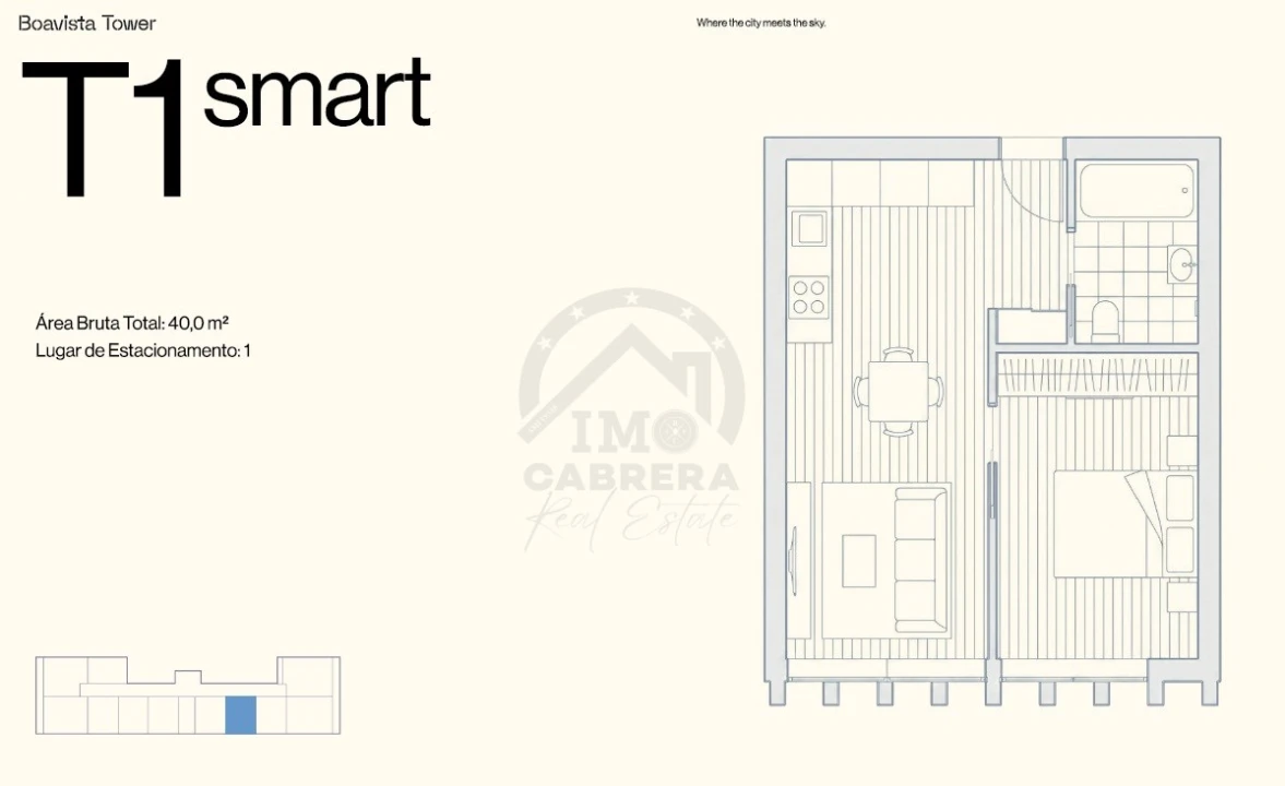 Apartamento T1 para Venda em Ramalde Foto 12