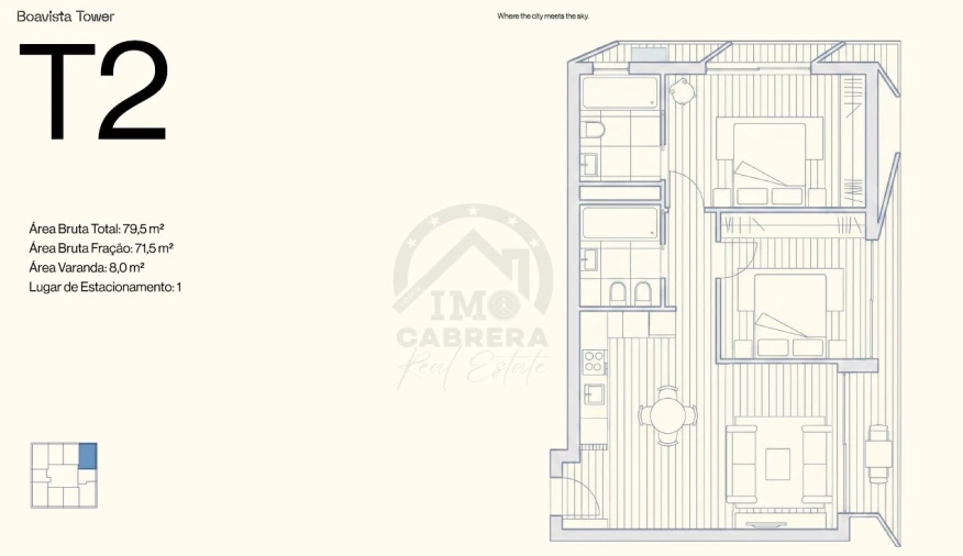 Apartamento T2 para Venda em Ramalde Foto 12