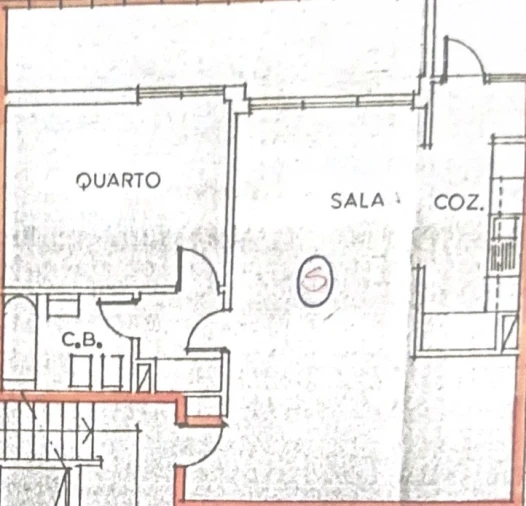 Apartamento T1 para Venda em Quarteira Planta 1