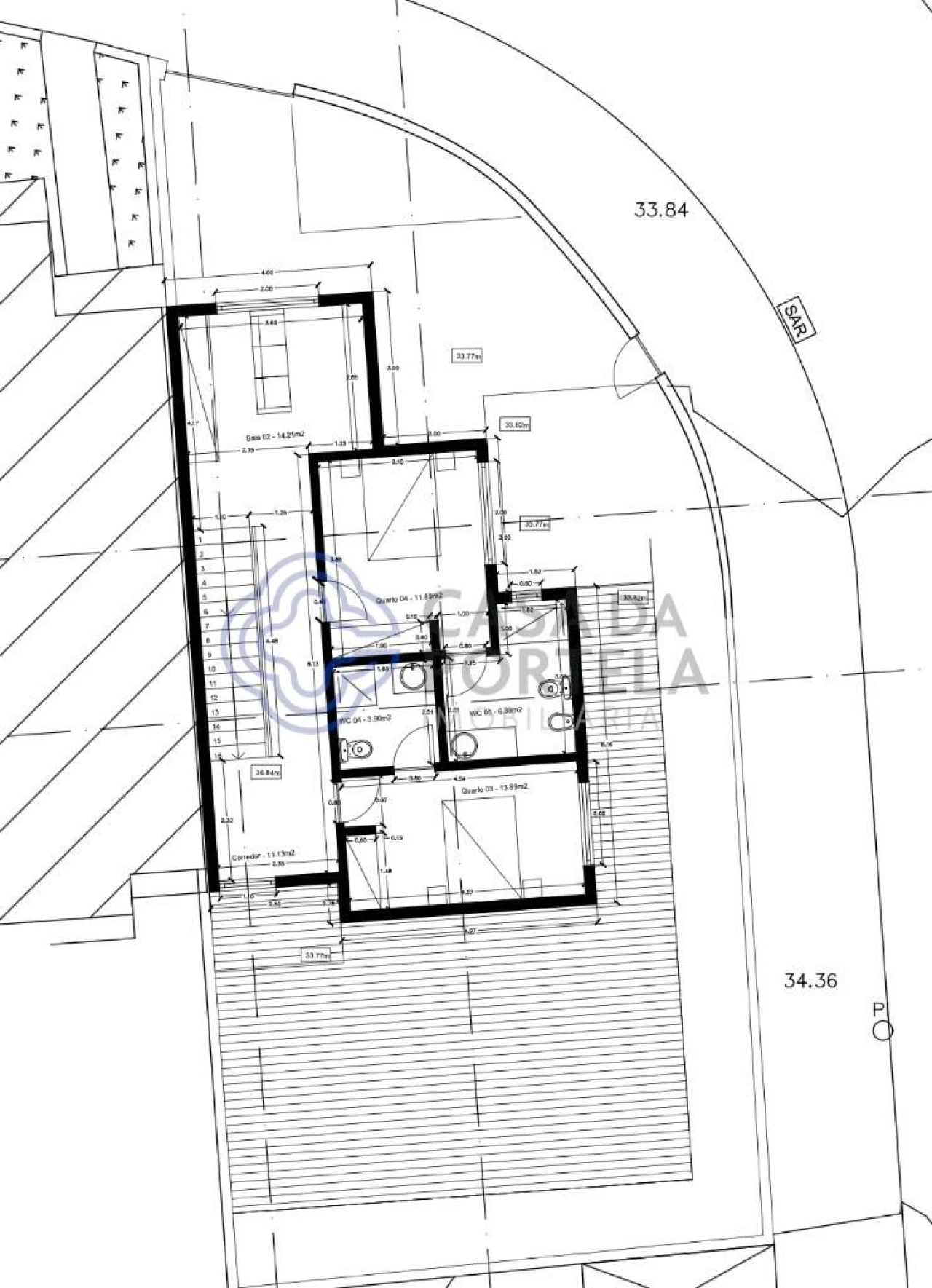 Moradia T3 para Venda em Aldoar, Foz do Douro e Nevogilde Planta 2