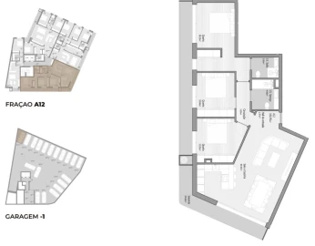 Apartamento T3 para Venda em Bougado (São Martinho e Santiago)