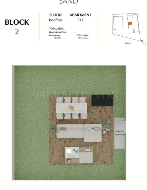 Apartamento T3 para Venda em Quarteira