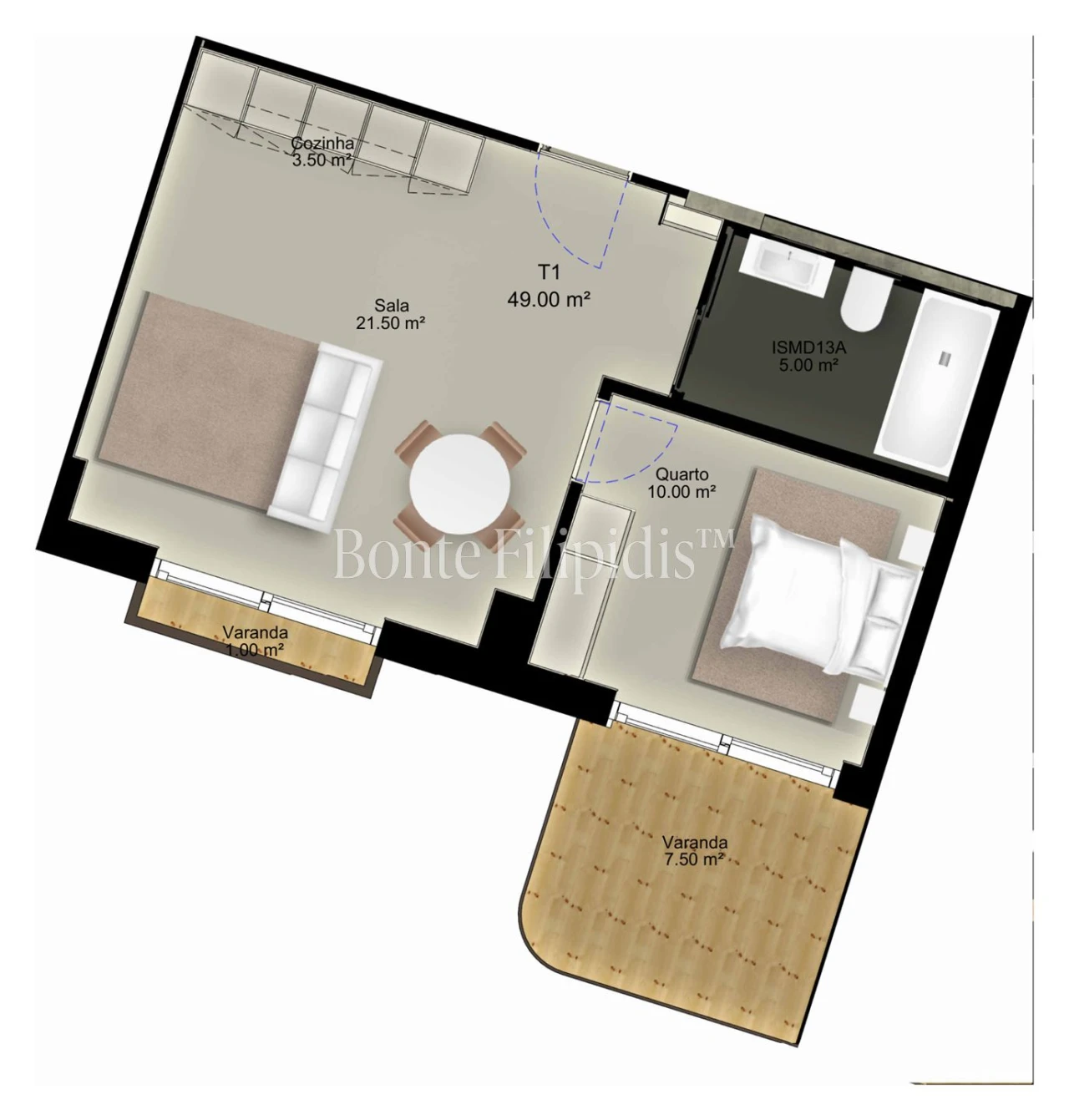 Apartamento T1 para Venda em Lordelo do Ouro e Massarelos Foto 22