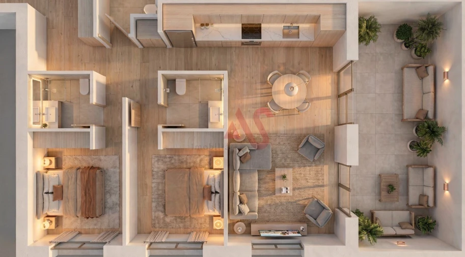 Apartamento T1 para Venda em Meixomil Foto 11