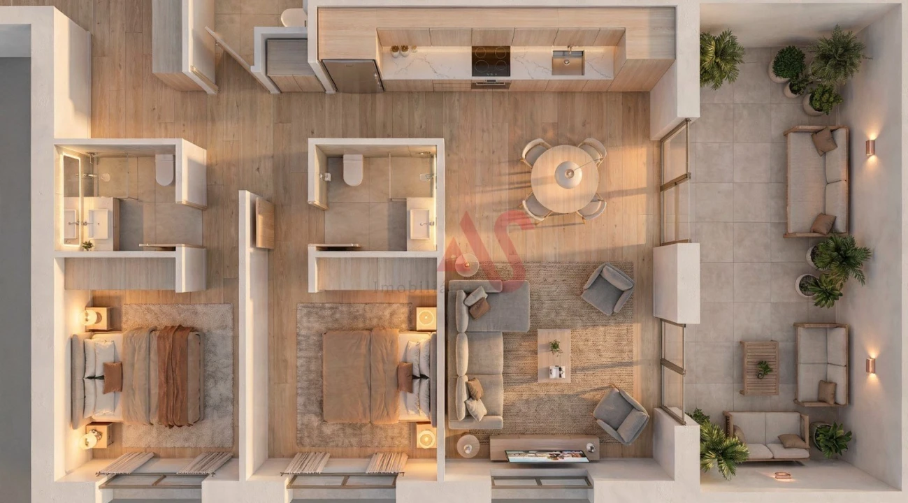 Apartamento T2 para Venda em Meixomil Foto 11
