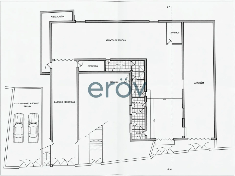 Moradia T4 para Venda em Moreira de Conegos Planta 2
