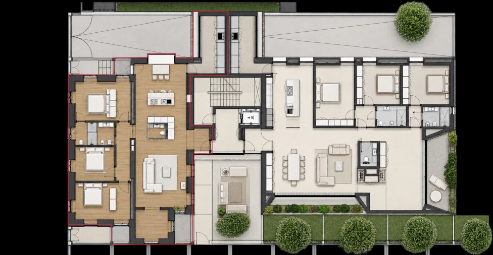 Apartamento T2 para Venda em Viseu Planta 1