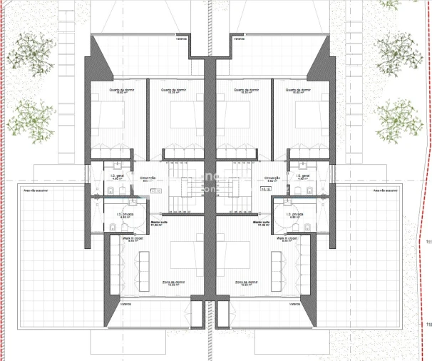 Moradia T3 para Venda em Campo e Tamel (São Pedro Fins) Planta 2