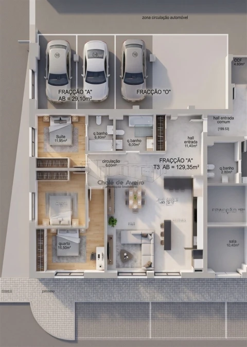 Apartamento T3 para Venda em O. Azeméis, Riba-Ul, Ul, Macinhata Seixa, Madail