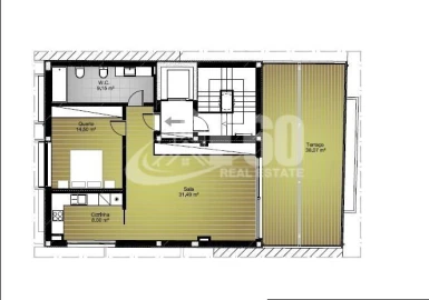 Apartamento T1 para Venda em Espinho