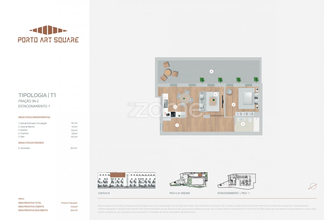 Apartamento T1 para Venda em Cedofeita, Santo Ildefonso, Sé, Miragaia, São Nicolau e Vitória Foto 13