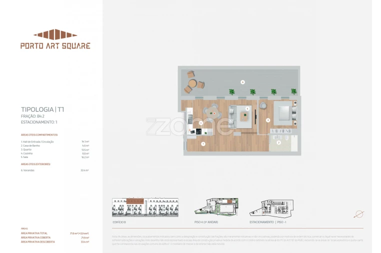 Apartamento T1 para Venda em Cedofeita, Santo Ildefonso, Sé, Miragaia, São Nicolau e Vitória Foto 13