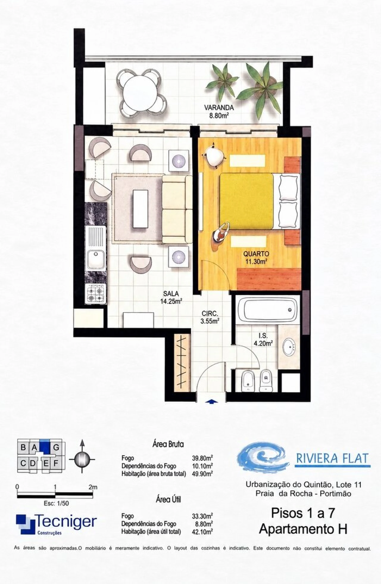 Apartamento T1 para Venda em Portimão Foto 18