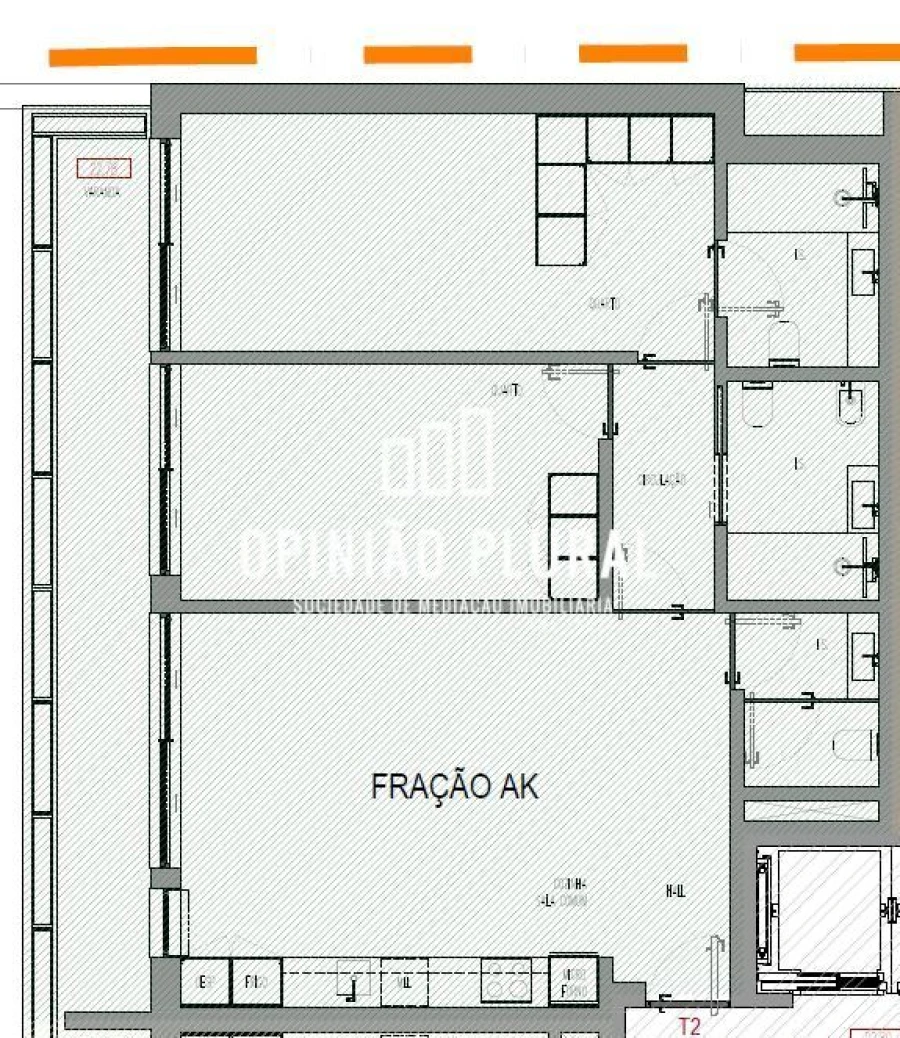 Apartamento T2 para Venda em Madalena Foto 15
