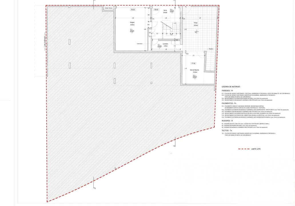 Moradia T3 para Venda em Vau Planta 2