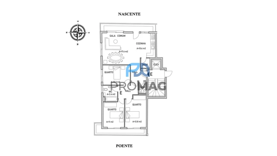 Apartamento T3 para Venda em Fânzeres e São Pedro da Cova Foto 60