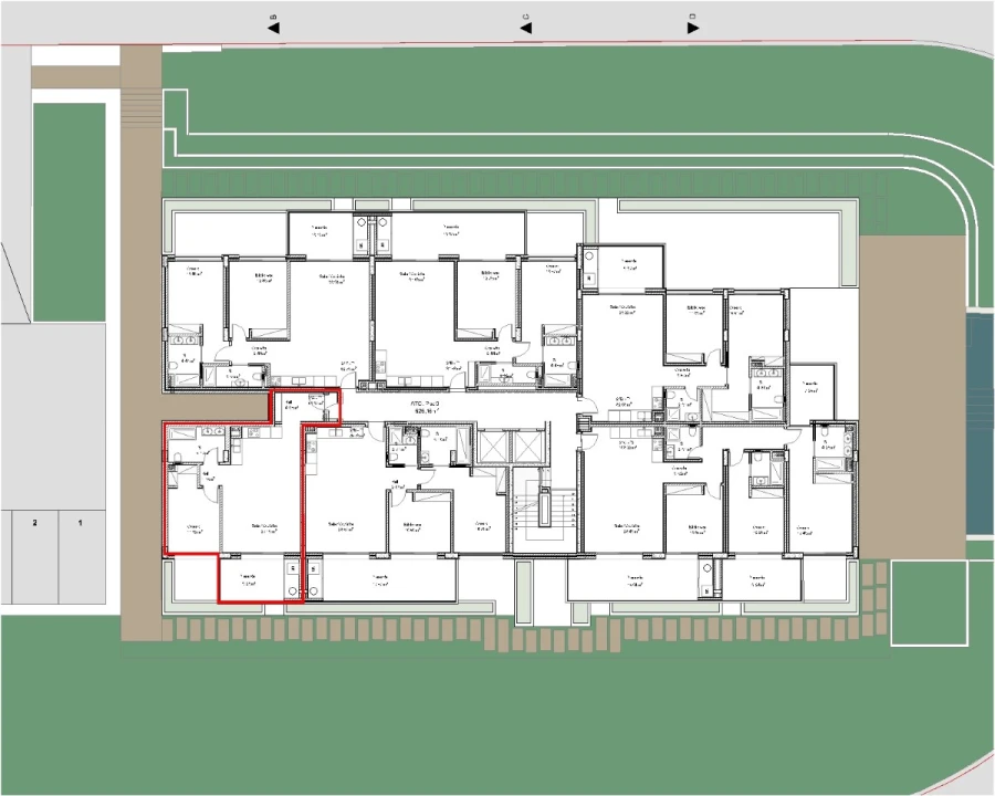 Apartamento T1 para Venda em Portimão Planta 2