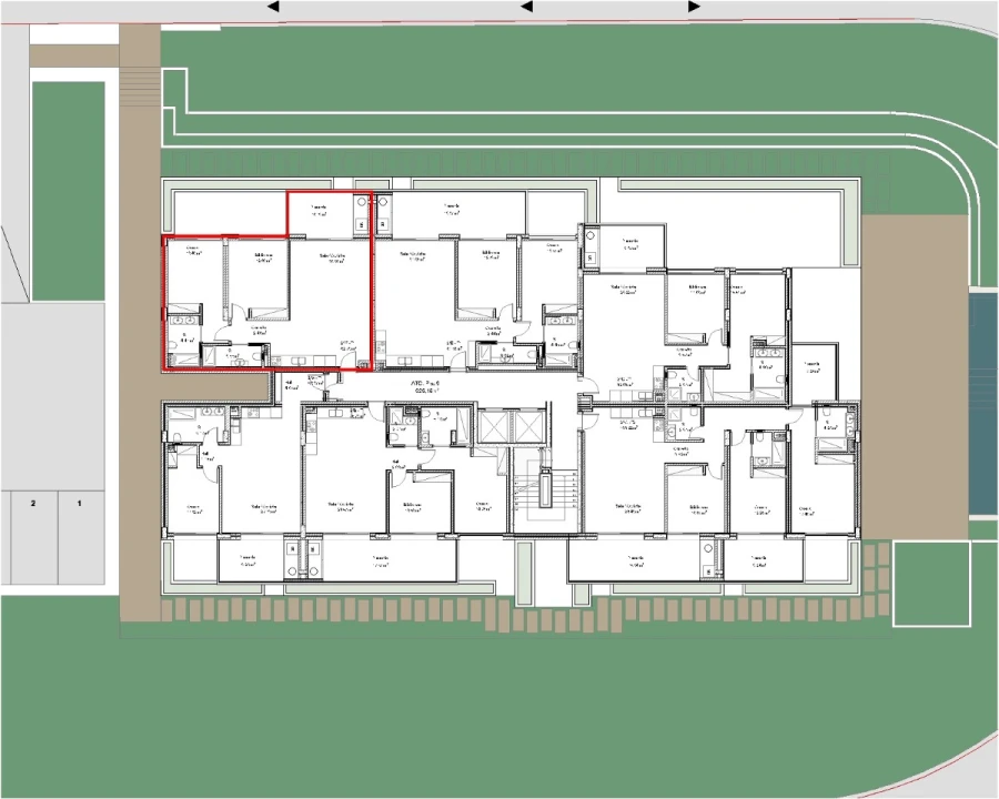 Apartamento T2 para Venda em Portimão Planta 3