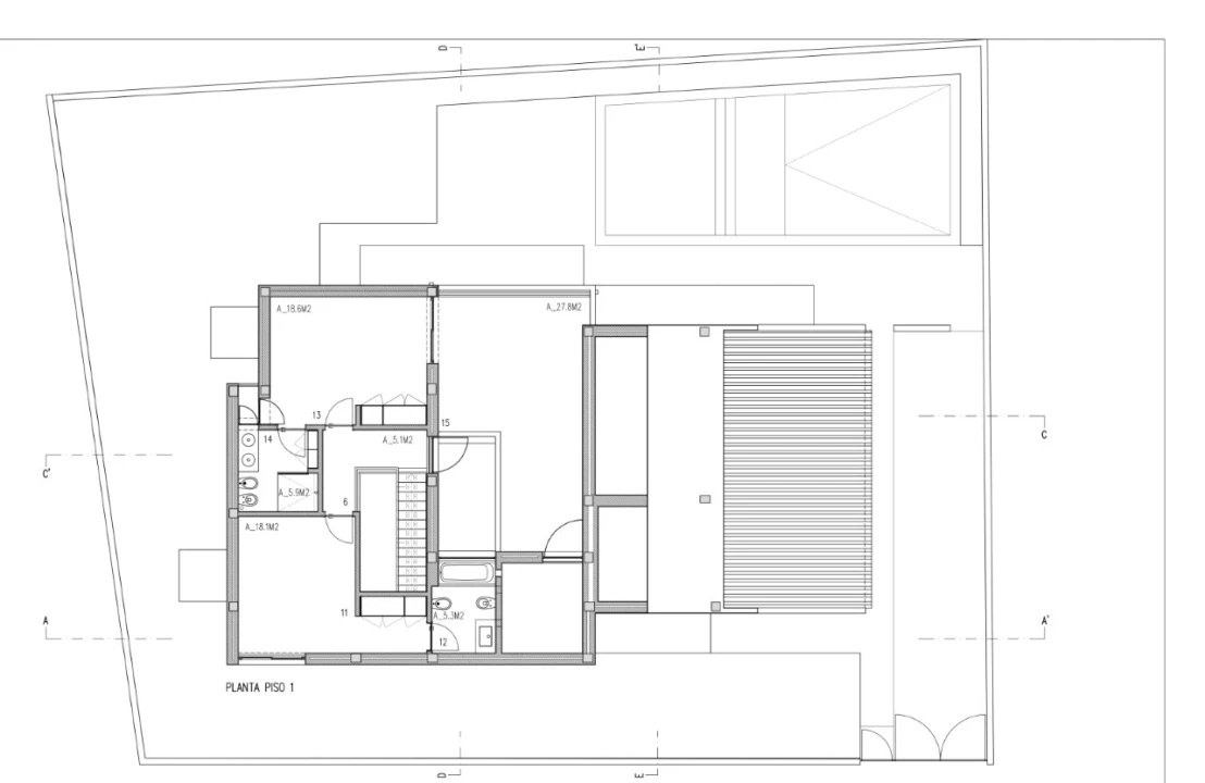 Moradia T4 para Venda em Comporta Planta 2