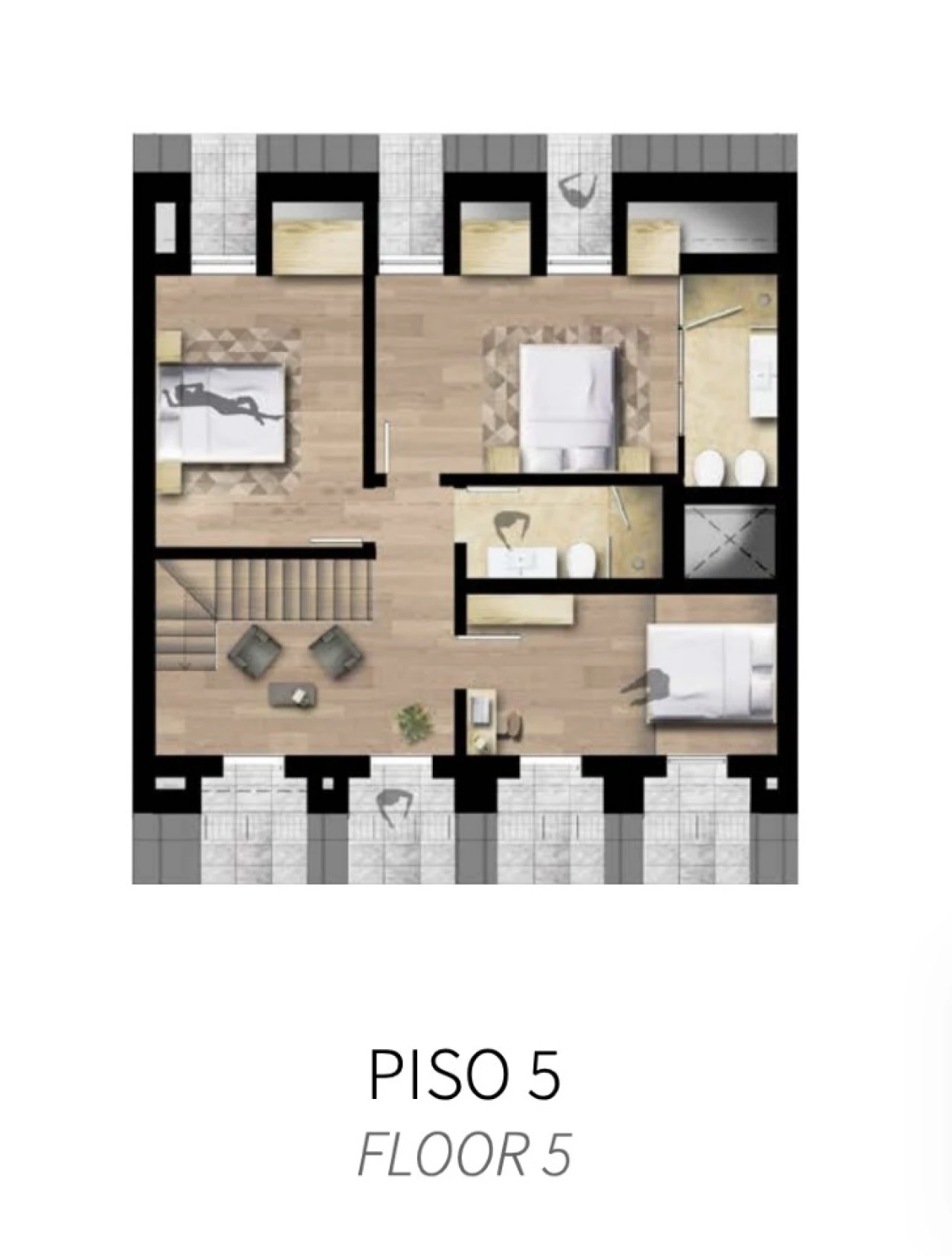 Apartamento T3 para Venda em Arroios Planta 2