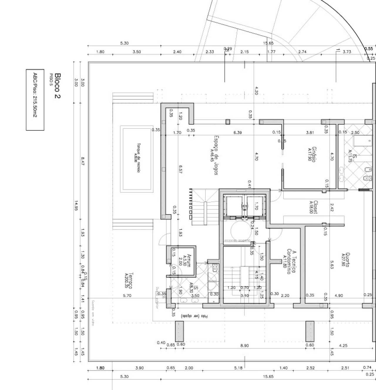 Apartamento T5 para Venda em Montijo e Afonsoeiro Planta 2