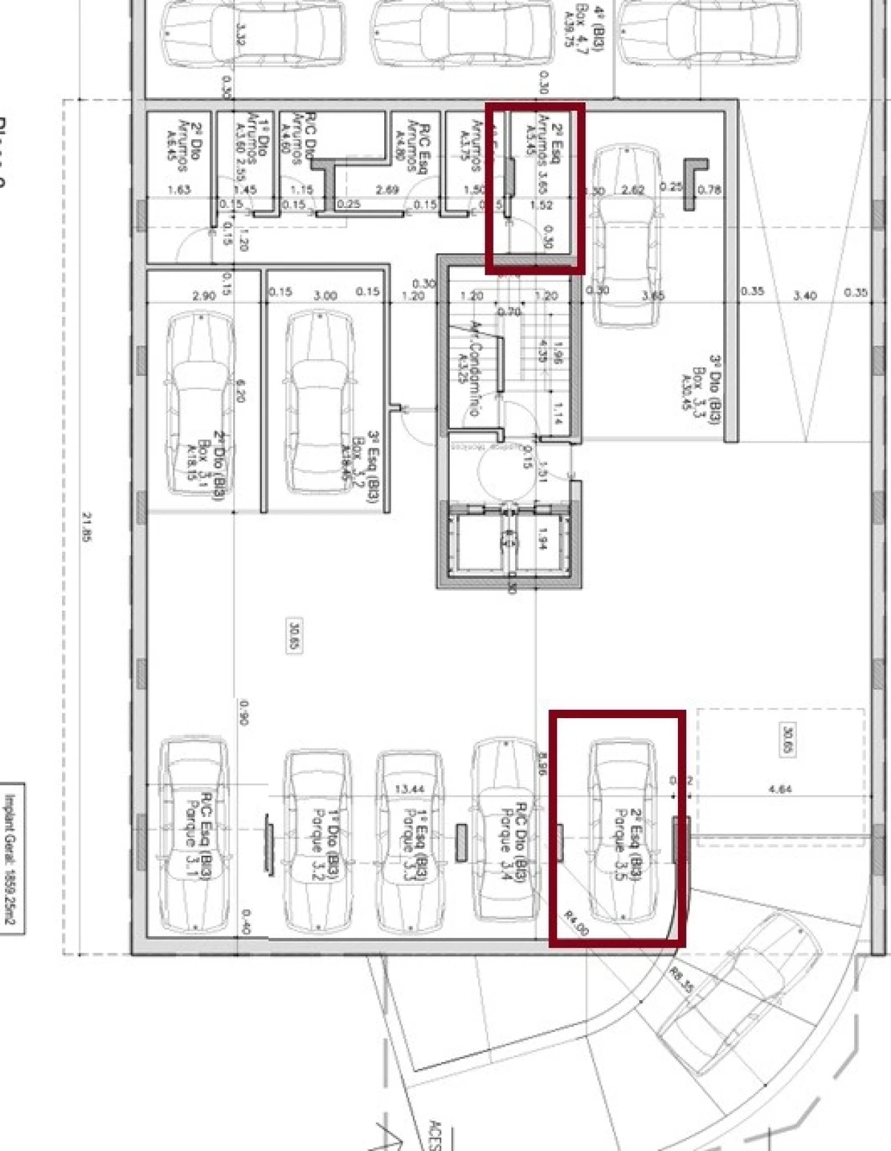 Apartamento T3 para Venda em Montijo e Afonsoeiro Planta 2