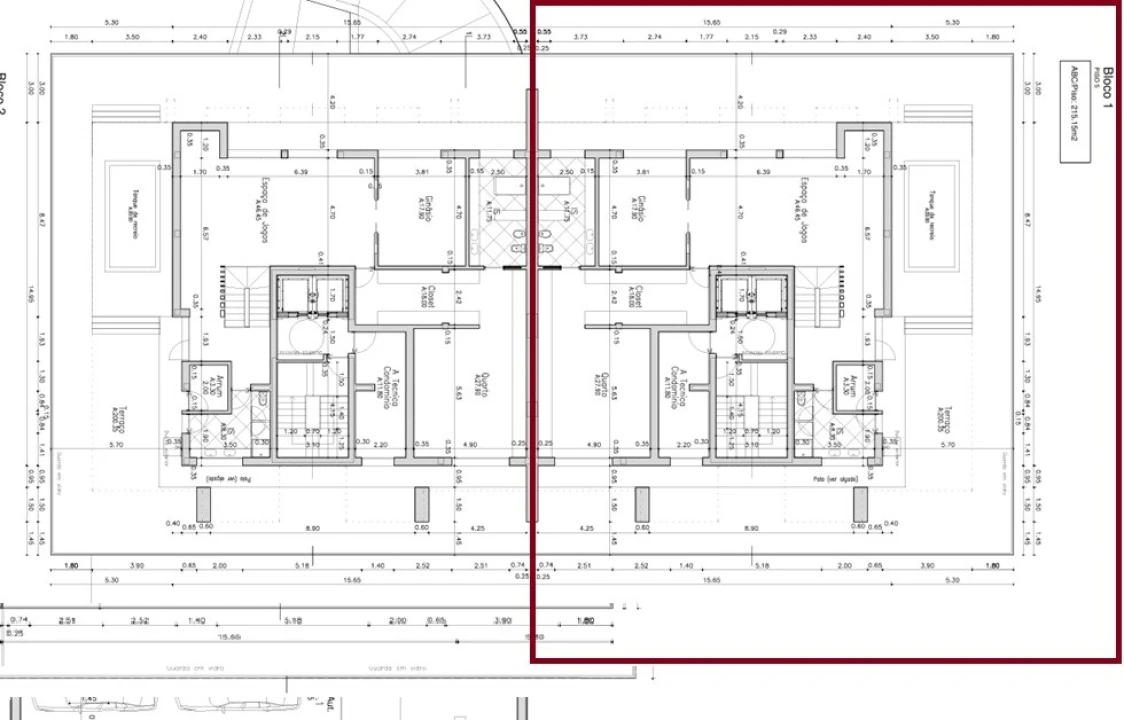 Apartamento T5 para Venda em Montijo e Afonsoeiro Planta 2