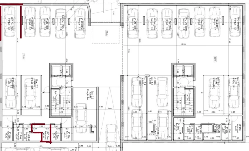 Apartamento T3 para Venda em Montijo e Afonsoeiro Planta 1