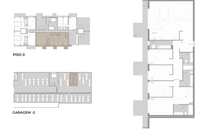 Apartamento T4 para Venda em Valongo Planta 1