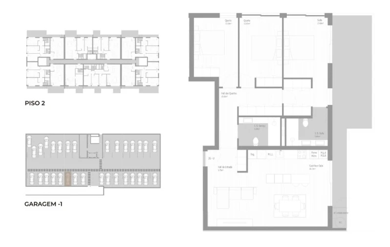 Apartamento T3 para Venda em Valongo Planta 1