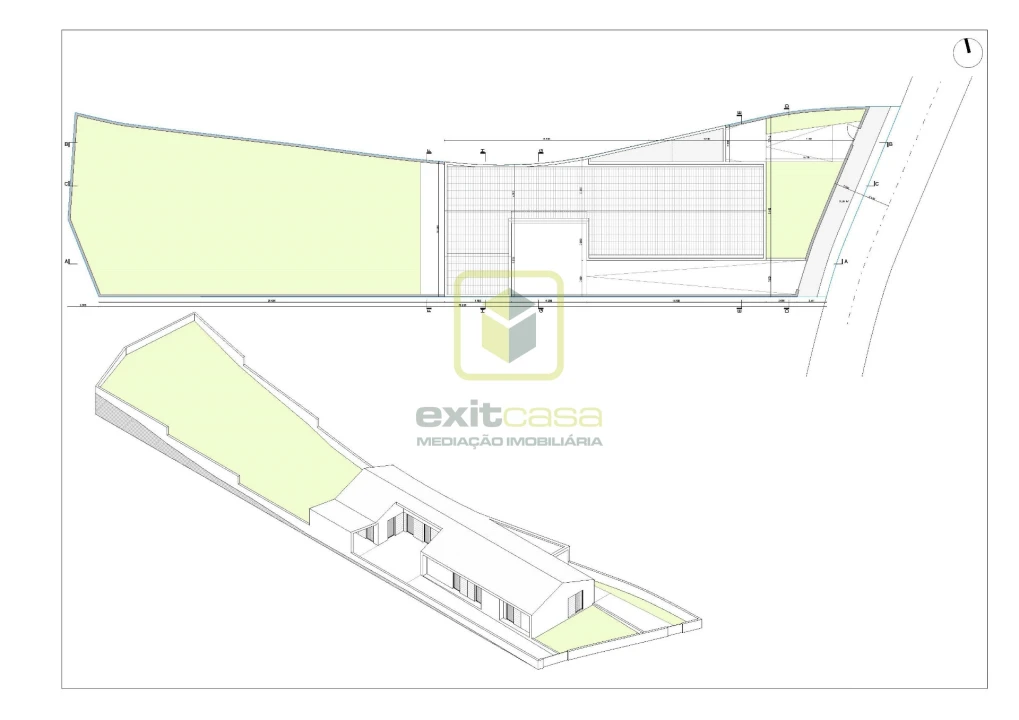 Moradia T3 para Venda em Oiã Planta 3