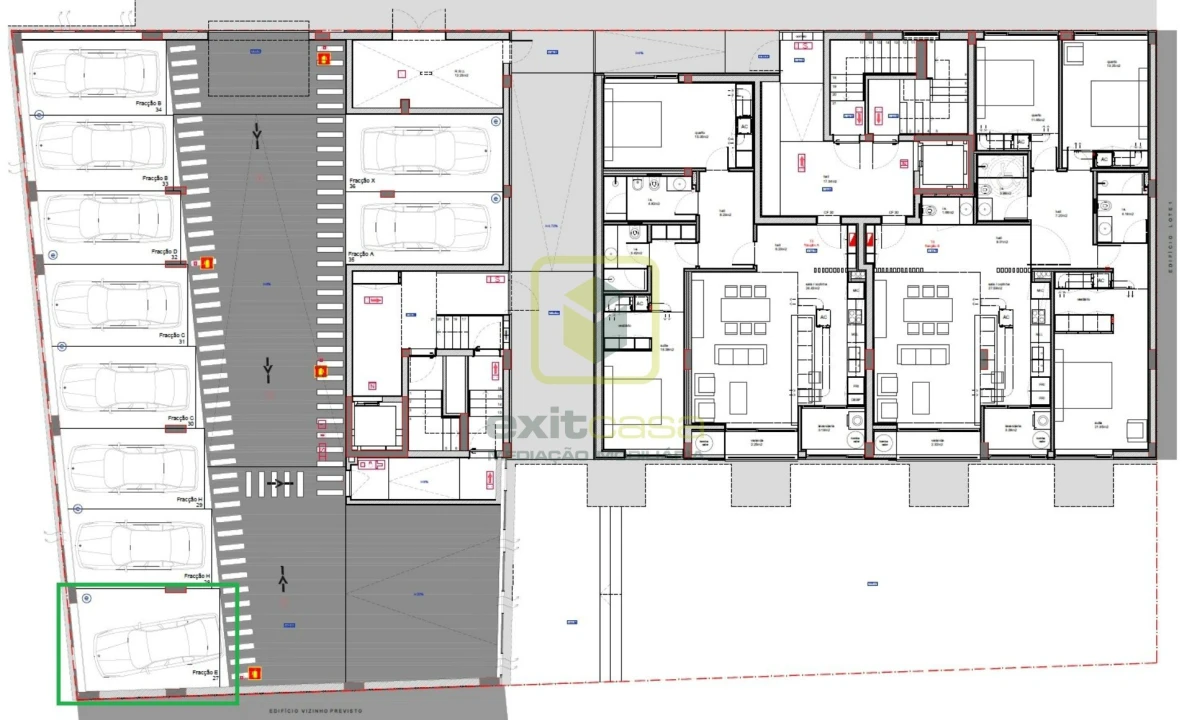 Apartamento T2 para Venda em São Bernardo Planta 2