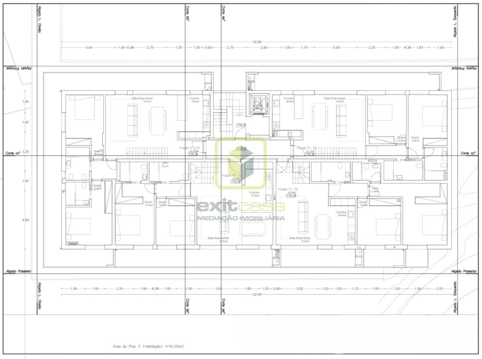 Apartamento T3 para Venda em Condeixa-A-Velha e Condeixa-A-Nova Planta 4