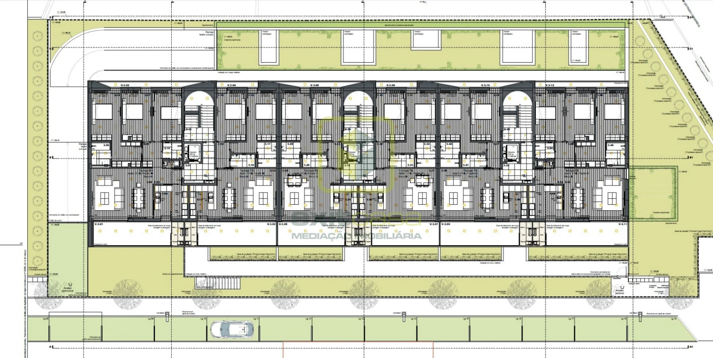 Apartamento T3 para Venda em Águeda e Borralha Planta 2