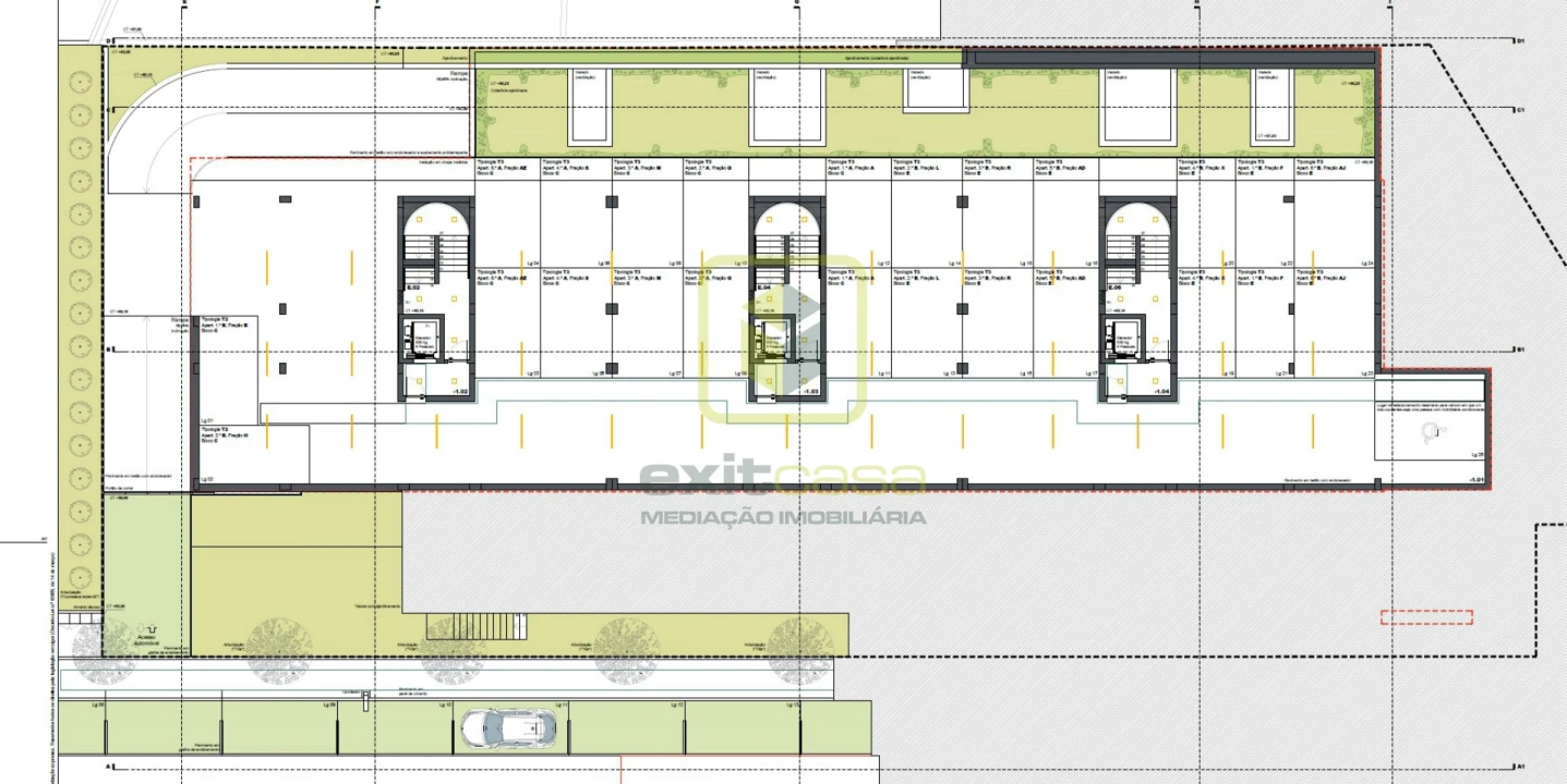 Apartamento T3 para Venda em Águeda e Borralha Planta 3