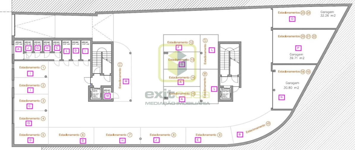 Apartamento T2 para Venda em Esgueira Planta 3