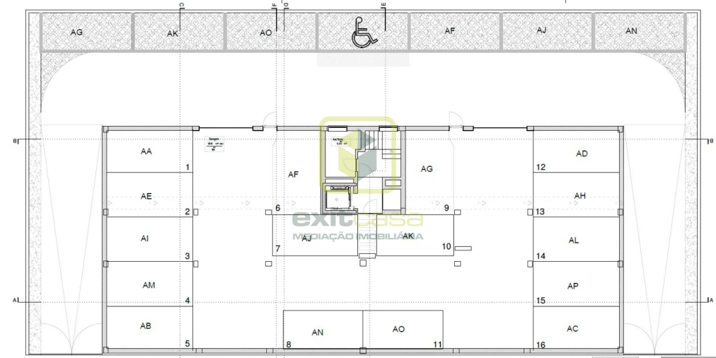 Apartamento T2 para Venda em Oliveira do Bairro Planta 2