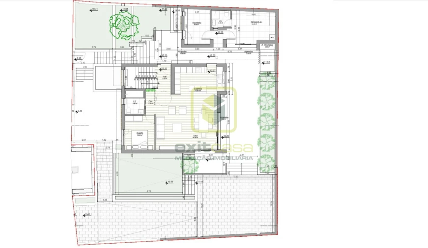 Moradia T4 para Venda em Aradas Planta 4