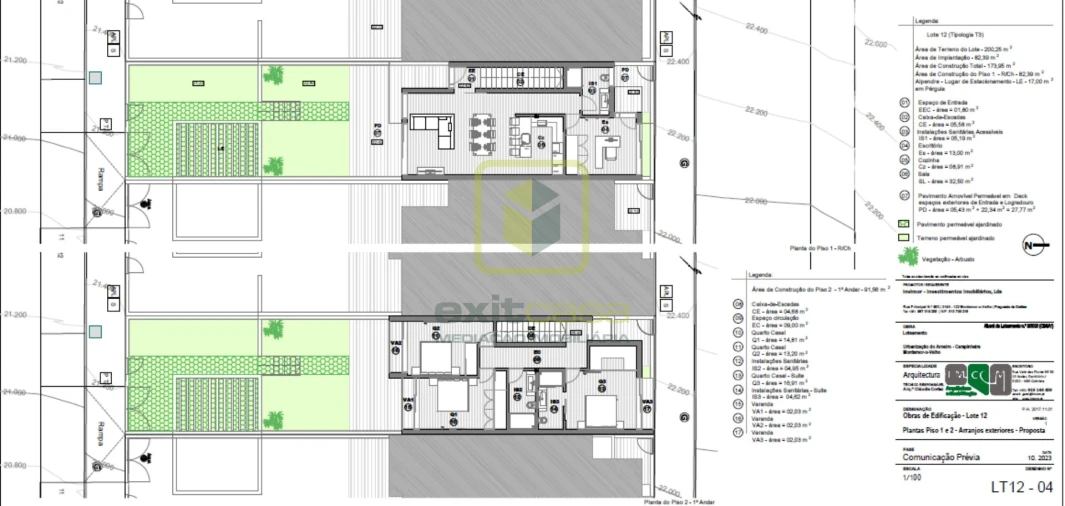 Moradia T4 para Venda em Carapinheira Planta 3