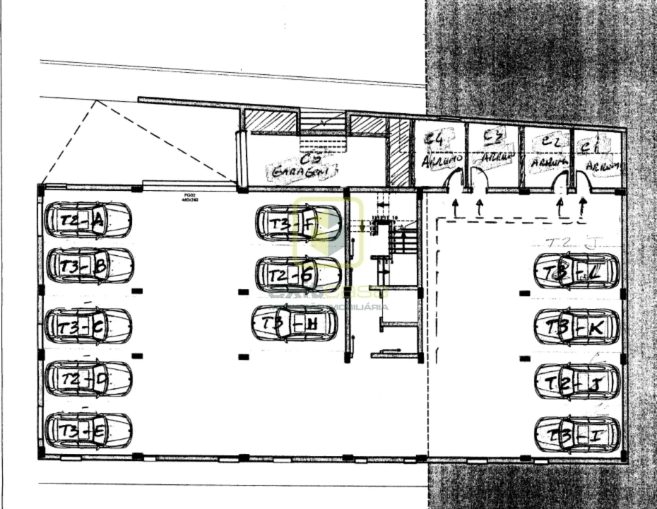 Apartamento T2 para Venda em Montemor-O-Velho e Gatões Planta 2