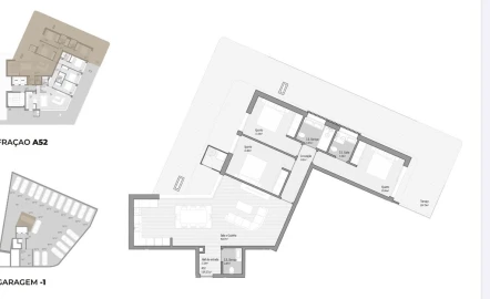Apartamento T3 para Venda em Bougado (São Martinho e Santiago)