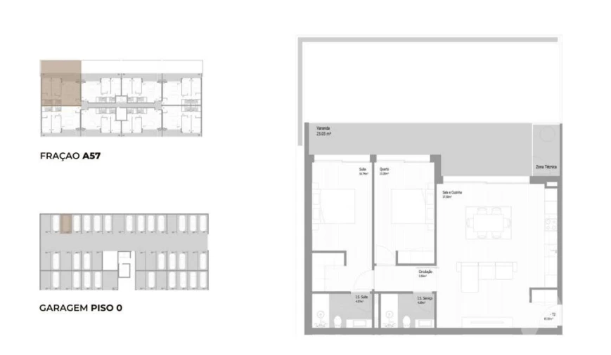 Apartamento T2 para Venda em Fânzeres e São Pedro da Cova Foto 17