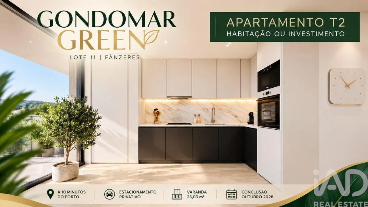 Apartamento T2 para Venda em Fânzeres e São Pedro da Cova Foto 1