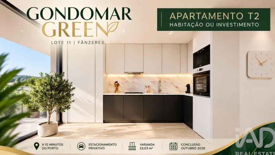 Apartamento T2 para Venda em Fânzeres e São Pedro da Cova