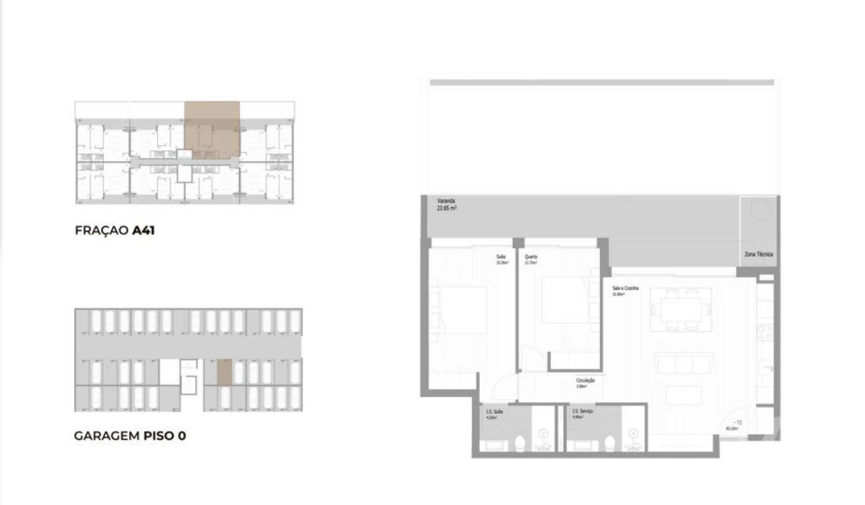 Apartamento T2 para Venda em Fânzeres e São Pedro da Cova Foto 16