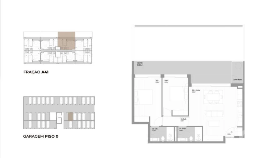 Apartamento T2 para Venda em Fânzeres e São Pedro da Cova Foto 16