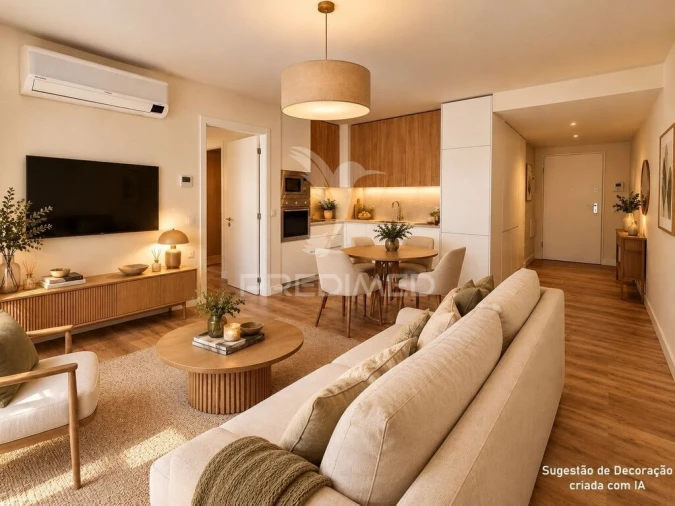 Apartamento T1 para Venda em Santa Clara Foto 3