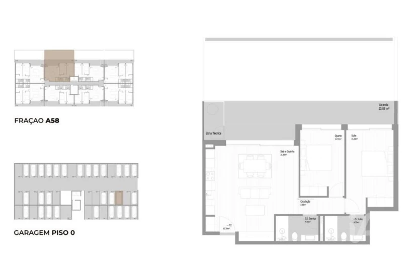 Apartamento T2 para Venda em Fânzeres e São Pedro da Cova Foto 17