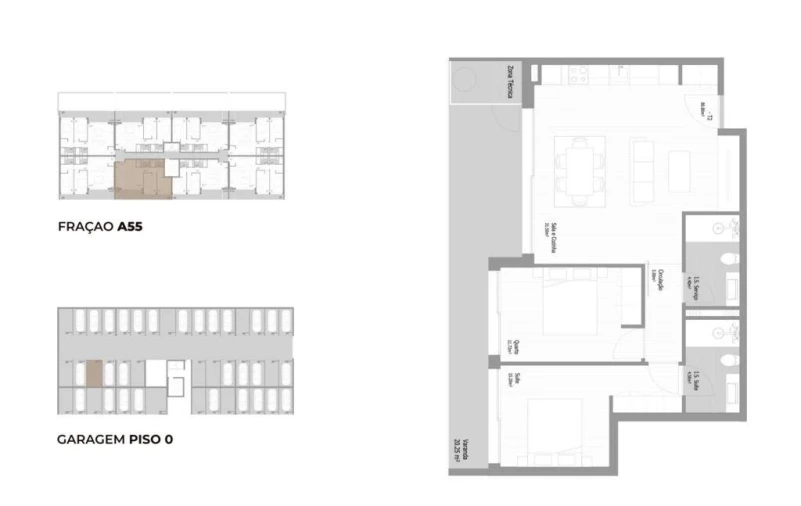 Apartamento T2 para Venda em Fânzeres e São Pedro da Cova Foto 17